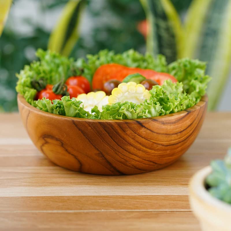 食器 30s   Bowl Jungle Series Amazon.com: Rainforest Bowls Set of 2 Jumbo Classic Javanese Teak